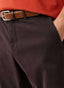 FAÇONNABLE REGULAR FIT GARMENT DYED TRICOTINE CHINO