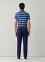 FAÇONNABLE REGULAR FIT STRETCH GARMENT DYED TROUSER