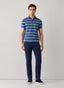 FAÇONNABLE REGULAR FIT STRETCH GARMENT DYED TROUSER