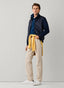FAÇONNABLE REGULAR FIT STRETCH GARMENT DYED TROUSER