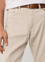 FAÇONNABLE REGULAR FIT STRETCH GARMENT DYED TROUSER
