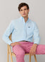 FAÇONNABLE REGULAR FIT GARMENT DYED POPLIN SHIRT