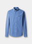 FAÇONNABLE REGULAR FIT GARMENT DYED POPLIN SHIRT