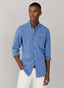 FAÇONNABLE REGULAR FIT GARMENT DYED POPLIN SHIRT
