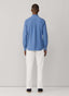 FAÇONNABLE REGULAR FIT GARMENT DYED POPLIN SHIRT