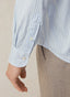REGULAR FIT STRIPED GIZA SHIRT