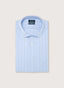 REGULAR FIT REGIMENTAL STRIPED FIL-A-FIL SHIRT