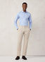 REGULAR FIT REGIMENTAL STRIPED FIL-A-FIL SHIRT