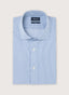 REGULAR FIT REGIMENTAL STRIPED TWILL SHIRT