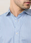 REGULAR FIT REGIMENTAL STRIPED TWILL SHIRT