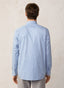 REGULAR FIT REGIMENTAL STRIPED TWILL SHIRT