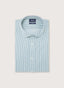 REGULAR FIT REGIMENTAL STRIPED TWILL SHIRT