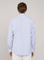 REGULAR FIT REGIMENTAL STRIPED POPLIN SHIRT