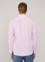 REGULAR FIT BENGAL STRIPED LINEN SHIRT