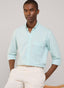 REGULAR FIT REGIMENTAL STRIPED PINPOINT SHIRT