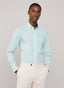 REGULAR FIT REGIMENTAL STRIPED PINPOINT SHIRT