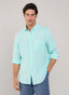 REGULAR FIT LINEN SHIRT