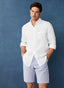 REGULAR FIT LINEN SHIRT