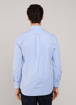 REGULAR FIT GINGHAM FIL-A-FIL SHIRT