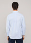 REGULAR FIT REGIMENTAL STRIPED OXFORD SHIRT