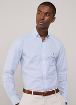 REGULAR FIT BENGAL STRIPED OXFORD SHIRT