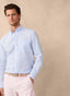 REGULAR FIT BENGAL STRIPED SEERSUCKER SHIRT