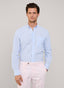 REGULAR FIT BENGAL STRIPED SEERSUCKER SHIRT