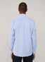 REGULAR FIT REGIMENTAL STRIPED POPLIN SHIRT