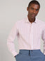REGULAR FIT FINE STRIPED POPLIN SHIRT