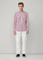 REGULAR FIT STRIPED POPLIN SHIRT