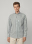 REGULAR FIT STRIPED POPLIN SHIRT