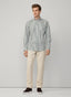 REGULAR FIT STRIPED POPLIN SHIRT