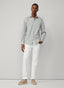 REGULAR FIT SHADOW STRIPED POPLIN SHIRT