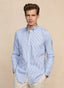 REGULAR FIT STRIPED TWILL SHIRT