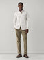 FAÇONNABLE REGULAR FIT BENGAL STRIPE PINPOINT SHIRT