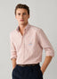 FAÇONNABLE REGULAR FIT BENGAL STRIPE PINPOINT SHIRT