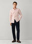 FAÇONNABLE REGULAR FIT BENGAL STRIPE PINPOINT SHIRT