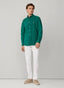 REGULAR FIT GARMENT DYED CORDUROY SHIRT