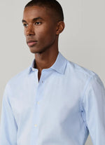 FAÇONNABLE REGULAR FIT STRETCH PINPOINT SHIRT