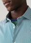 FAÇONNABLE REGULAR FIT BENGAL STRIPE POPLIN SHIRT