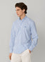 FAÇONNABLE REGULAR FIT TWO-TONE STRIPE POPLIN SHIRT