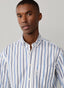 FAÇONNABLE REGULAR FIT REGIMENTAL STRIPE POPLIN SHIRT