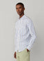 FAÇONNABLE REGULAR FIT REGIMENTAL STRIPE POPLIN SHIRT