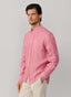 FAÇONNABLE REGULAR FIT SOLID LINEN SHIRT