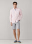 FAÇONNABLE REGULAR FIT SOLID LINEN SHIRT