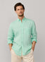 FAÇONNABLE REGULAR FIT SOLID LINEN SHIRT