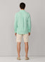 FAÇONNABLE REGULAR FIT SOLID LINEN SHIRT