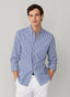 FAÇONNABLE REGULAR FIT BENGAL STRIPE POPLIN SHIRT