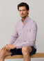 FAÇONNABLE REGULAR FIT BENGAL STRIPE SEERSUCKER SHIRT
