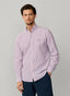 FAÇONNABLE REGULAR FIT BENGAL STRIPE SEERSUCKER SHIRT